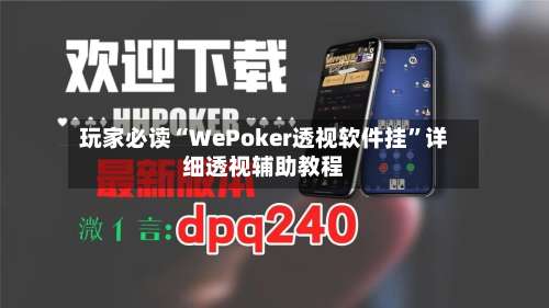 玩家必读“WePoker透视软件挂”详细透视辅助教程-第3张图片