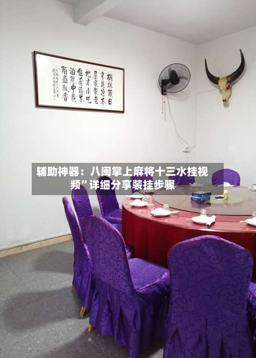 辅助神器：八闽掌上麻将十三水挂视频”详细分享装挂步骤-第2张图片