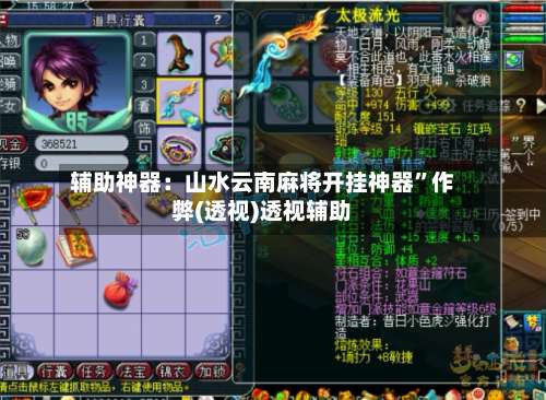 辅助神器：山水云南麻将开挂神器”作弊(透视)透视辅助-第2张图片