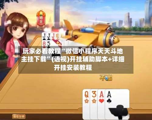 玩家必看教程“微信小程序天天斗地主挂下载	”(透视)开挂辅助脚本+详细开挂安装教程-第2张图片