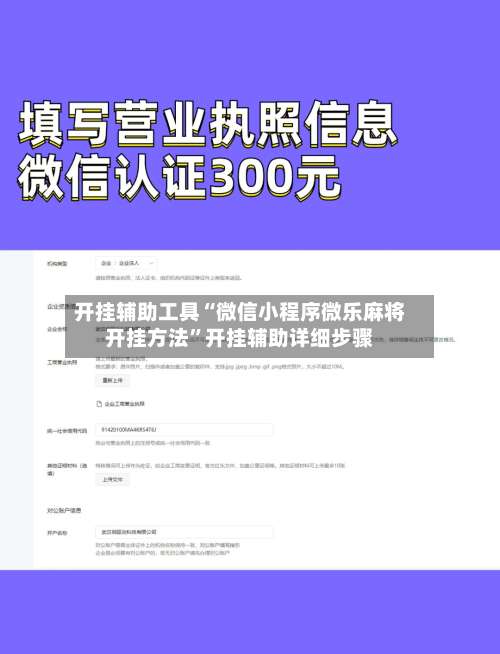 开挂辅助工具“微信小程序微乐麻将开挂方法”开挂辅助详细步骤-第1张图片