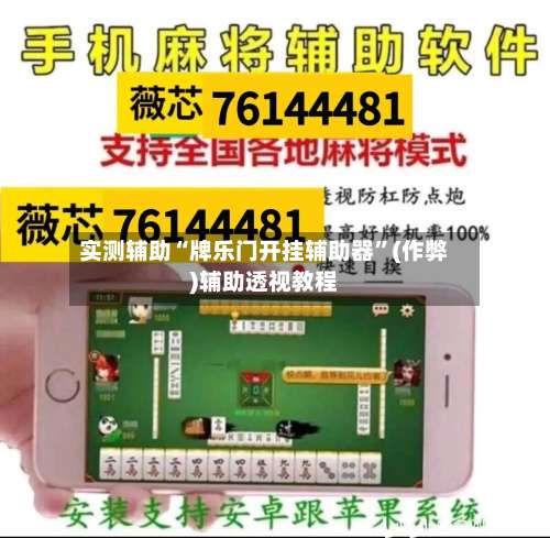 实测辅助“牌乐门开挂辅助器	”(作弊)辅助透视教程-第2张图片