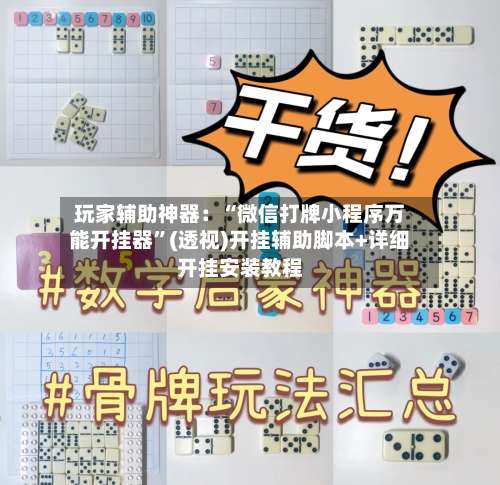 玩家辅助神器：“微信打牌小程序万能开挂器”(透视)开挂辅助脚本+详细开挂安装教程-第1张图片