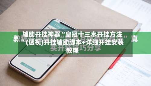辅助开挂神器“皇冠十三水开挂方法”(透视)开挂辅助脚本+详细开挂安装教程-第1张图片