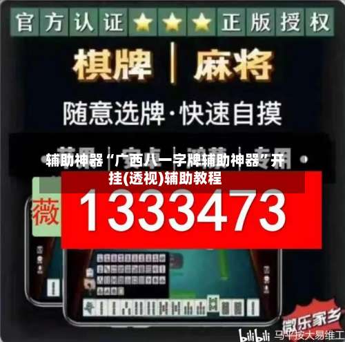 辅助神器“广西八一字牌辅助神器”开挂(透视)辅助教程-第1张图片