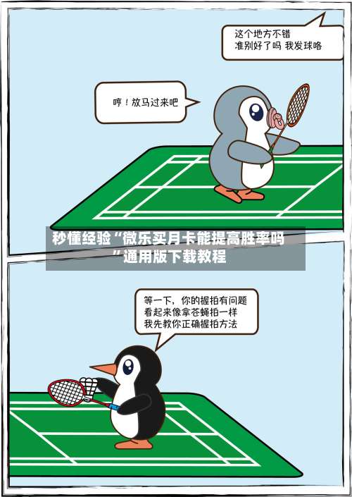 秒懂经验“微乐买月卡能提高胜率吗	”通用版下载教程-第2张图片