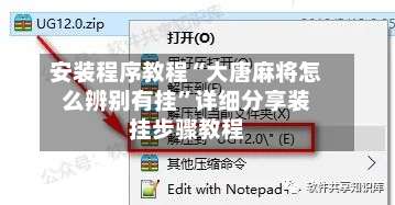 安装程序教程“大唐麻将怎么辨别有挂”详细分享装挂步骤教程-第2张图片