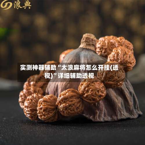 实测神器辅助“太浪麻将怎么开挂(透视)”详细辅助透视-第1张图片