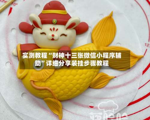 实测教程“财神十三张微信小程序辅助”详细分享装挂步骤教程-第1张图片