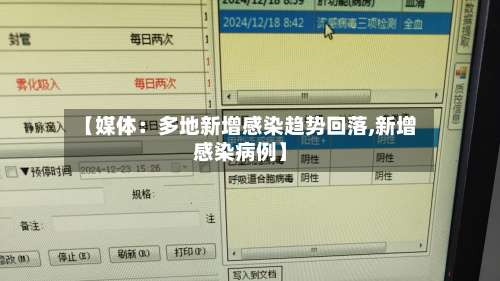 【媒体：多地新增感染趋势回落,新增感染病例】-第1张图片