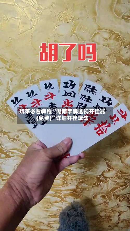 玩家必看教程“湖南字牌透视开挂器(免费)”详细开挂玩法-第3张图片