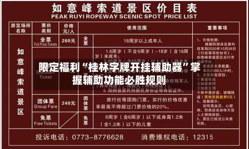 限定福利“桂林字牌开挂辅助器”掌握辅助功能必胜规则-第3张图片