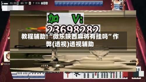教程辅助!“微乐陕西麻将有挂吗	”作弊(透视)透视辅助-第1张图片