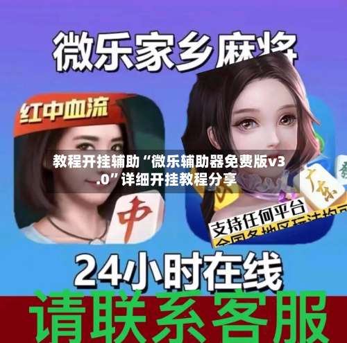 教程开挂辅助“微乐辅助器免费版v3.0	”详细开挂教程分享-第2张图片