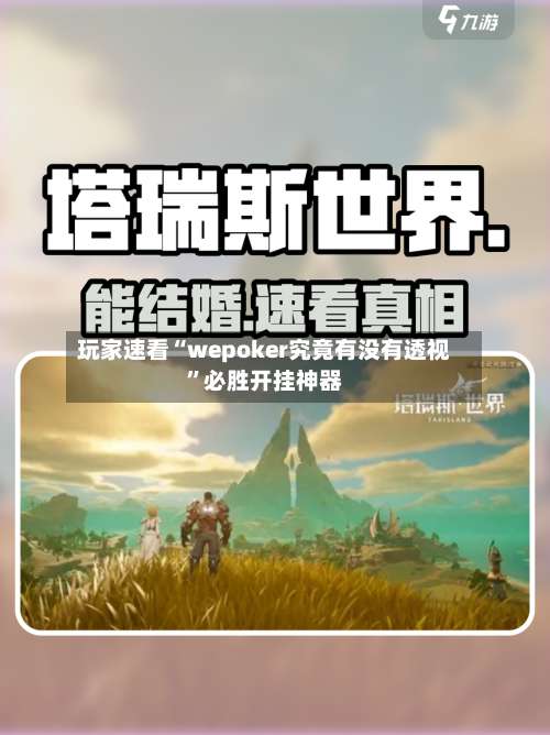 玩家速看“wepoker究竟有没有透视”必胜开挂神器-第1张图片