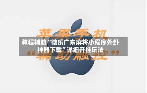 教程辅助“微乐广东麻将小程序外卦神器下载”详细开挂玩法-第3张图片