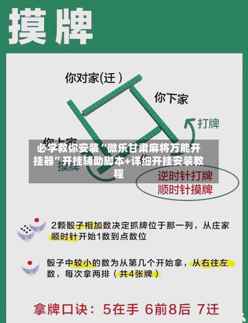 必学教你安装“微乐甘肃麻将万能开挂器	”开挂辅助脚本+详细开挂安装教程-第1张图片