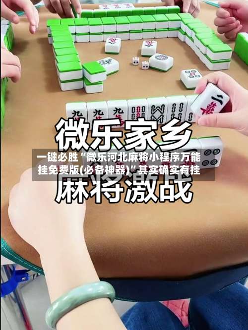 一键必胜“微乐河北麻将小程序万能挂免费版(必备神器)	”其实确实有挂-第3张图片