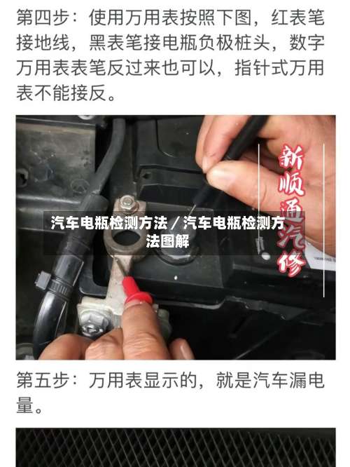 汽车电瓶检测方法／汽车电瓶检测方法图解-第1张图片