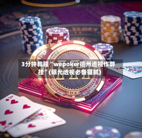 3分钟教程“wepoker德州透视作弊挂”(曝光透视必备猫腻)-第2张图片