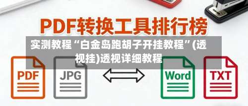 实测教程“白金岛跑胡子开挂教程	”(透视挂)透视详细教程-第1张图片