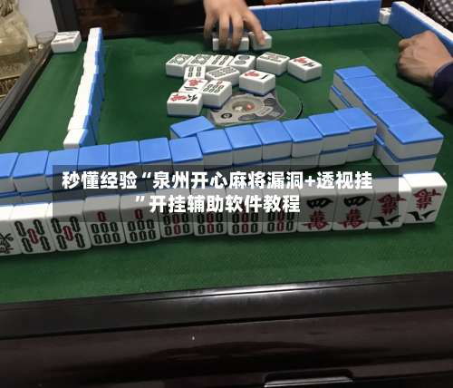 秒懂经验“泉州开心麻将漏洞+透视挂”开挂辅助软件教程-第1张图片