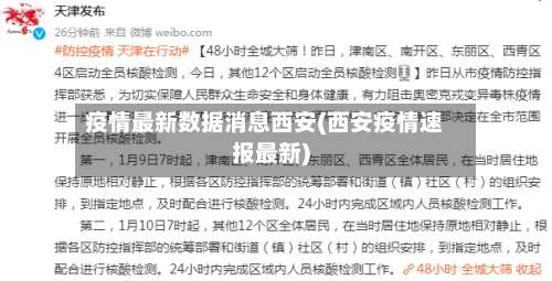 疫情最新数据消息西安(西安疫情速报最新)-第1张图片
