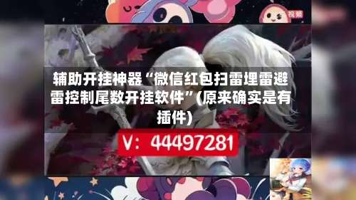 辅助开挂神器“微信红包扫雷埋雷避雷控制尾数开挂软件”(原来确实是有插件)-第1张图片