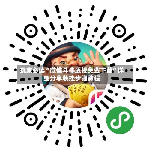 玩家必读“微信斗牛透视免费下载	”详细分享装挂步骤教程-第2张图片