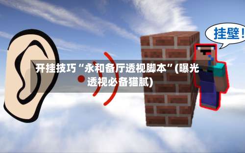 开挂技巧“永和备厅透视脚本	”(曝光透视必备猫腻)-第1张图片