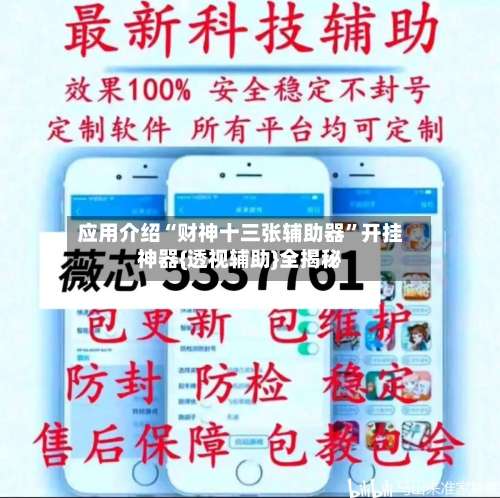 应用介绍“财神十三张辅助器	”开挂神器{透视辅助}全揭秘-第1张图片