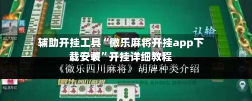 辅助开挂工具“微乐麻将开挂app下载安装”开挂详细教程-第3张图片