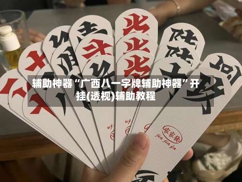辅助神器“广西八一字牌辅助神器”开挂(透视)辅助教程-第1张图片