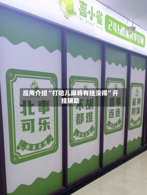 应用介绍“打哈儿麻将有挂没得”开挂辅助-第1张图片