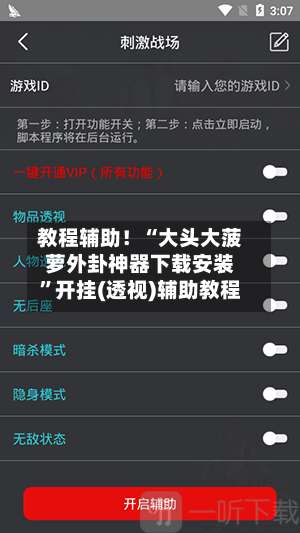 教程辅助！“大头大菠萝外卦神器下载安装”开挂(透视)辅助教程-第1张图片