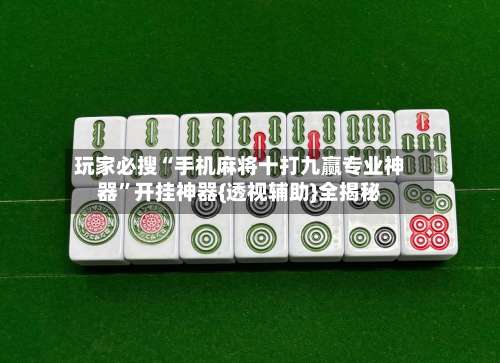 玩家必搜“手机麻将十打九赢专业神器”开挂神器{透视辅助}全揭秘-第3张图片