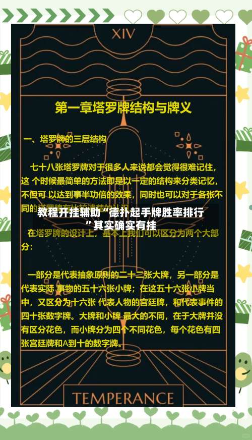 教程开挂辅助“德扑起手牌胜率排行”其实确实有挂-第2张图片