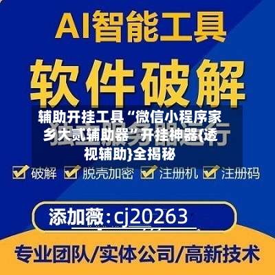 辅助开挂工具“微信小程序家乡大贰辅助器	”开挂神器{透视辅助}全揭秘-第1张图片