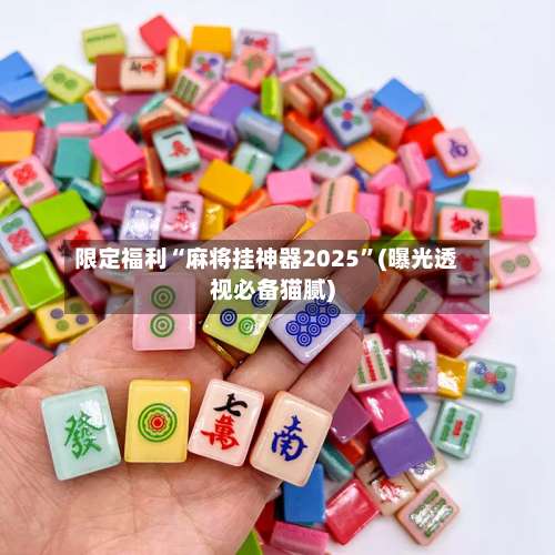 限定福利“麻将挂神器2025”(曝光透视必备猫腻)-第1张图片