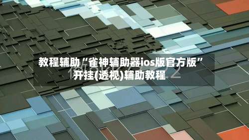 教程辅助“雀神辅助器ios版官方版”开挂(透视)辅助教程-第1张图片