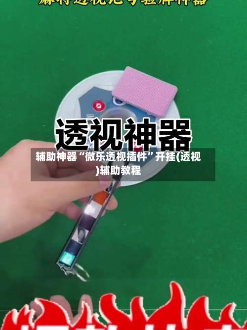 辅助神器“微乐透视插件	”开挂(透视)辅助教程-第1张图片