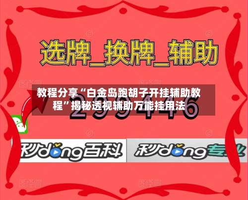 教程分享“白金岛跑胡子开挂辅助教程”揭秘透视辅助万能挂用法-第1张图片