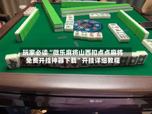 玩家必读“微乐麻将山西扣点点麻将免费开挂神器下载	”开挂详细教程-第3张图片