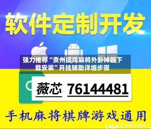 强力推荐“贵州捉鸡麻将外卦神器下载安装”开挂辅助详细步骤-第3张图片