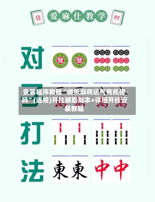 安装程序教程“微乐麻将运气有规律吗”(透视)开挂辅助脚本+详细开挂安装教程-第2张图片