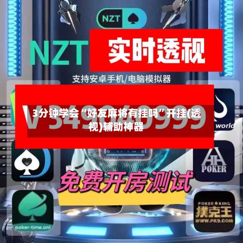 3分钟学会“好友麻将有挂吗”开挂(透视)辅助神器-第3张图片