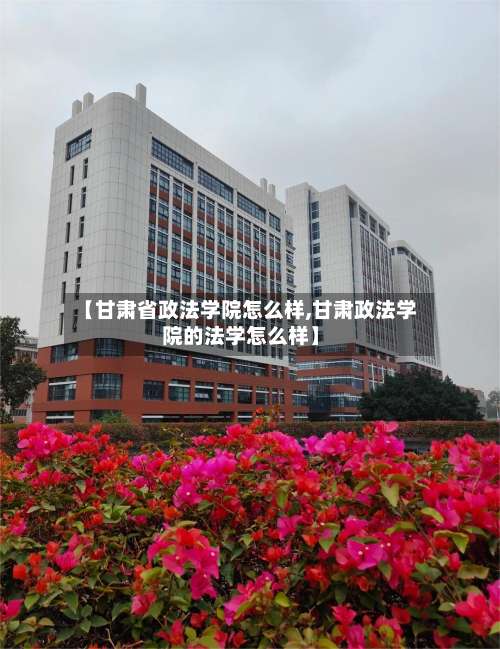 【甘肃省政法学院怎么样,甘肃政法学院的法学怎么样】-第2张图片