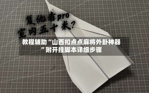 教程辅助“山西扣点点麻将外卦神器	”附开挂脚本详细步骤-第2张图片