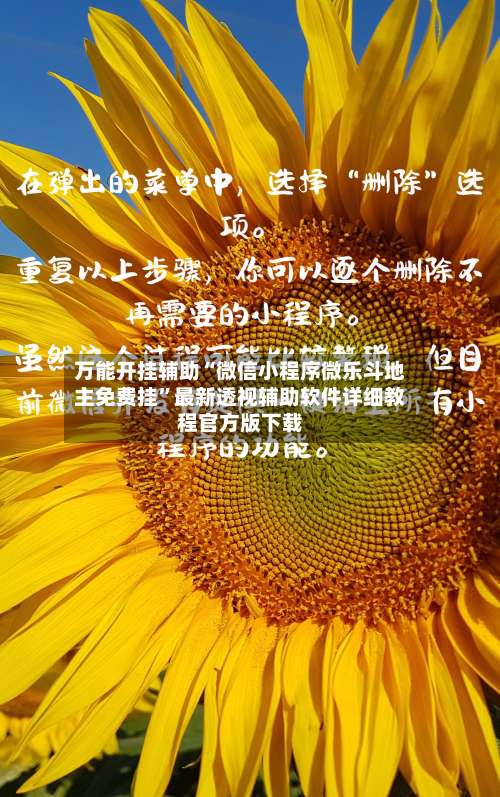 万能开挂辅助“微信小程序微乐斗地主免费挂”最新透视辅助软件详细教程官方版下载-第2张图片