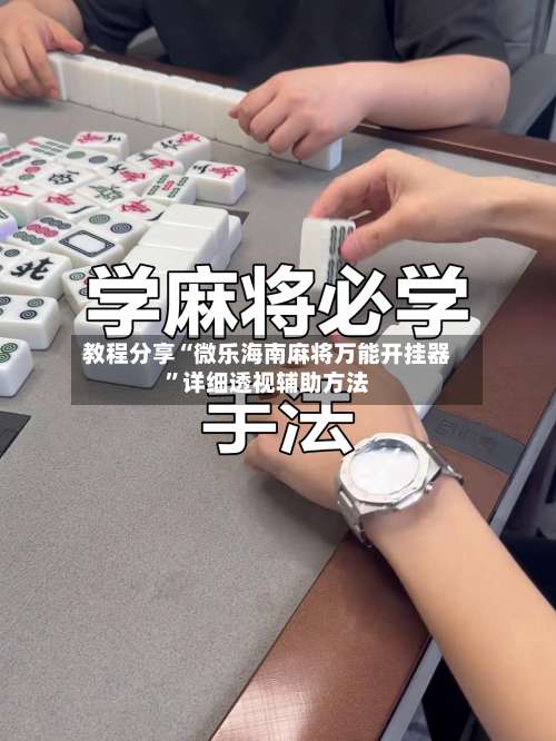 教程分享“微乐海南麻将万能开挂器”详细透视辅助方法-第3张图片